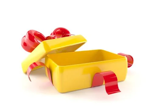 Open gift Stock Illustration