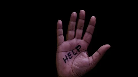 Open Hand Help Video stock 128849954