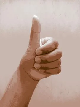 Open hand showing something gesture isolated, Stock Photos