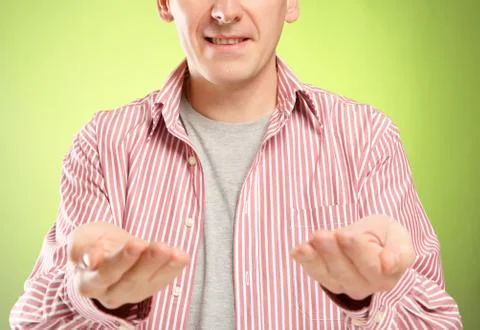 Open hands Stock Photos