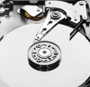 Open hard disk drive. Stock Photos