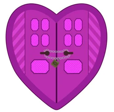 Open heart Stock Illustration