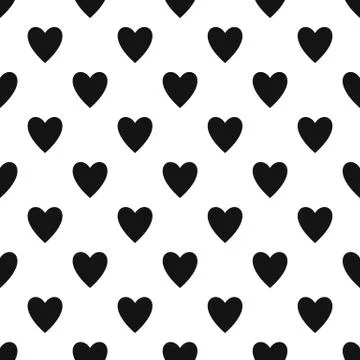 Open heart pattern seamless イラスト素材