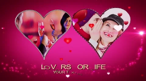 Open Hearts  After Effects	Stock