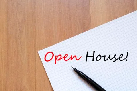 Open House Concept Fotos de archivo