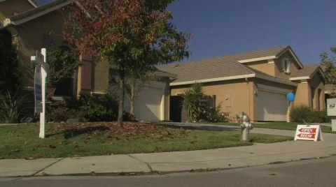 Open house Stock Footage 574994