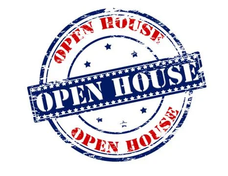 Open house Stock Illustration