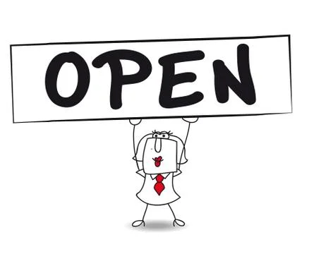 Open Stock Illustration