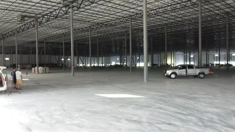 Open industrial/construction site Stock Footage 158896668