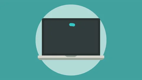 Open laptop with checkmark animation. Stock Footage 169998409