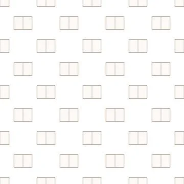 Open lined notebook pages seamless pattern background Stock-Illustration