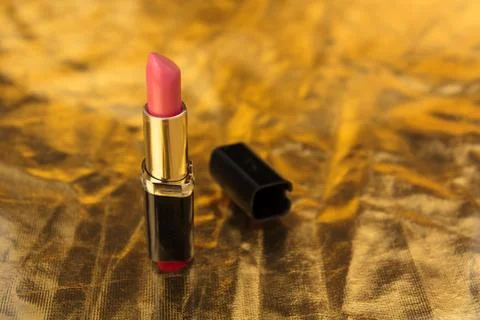 Open lipstick Stock Photos