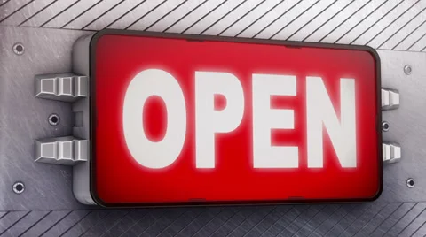 Open. Looping. Stock Footage 34360676