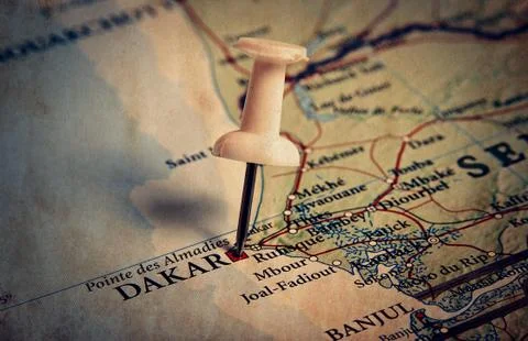 Open map Stock Photos