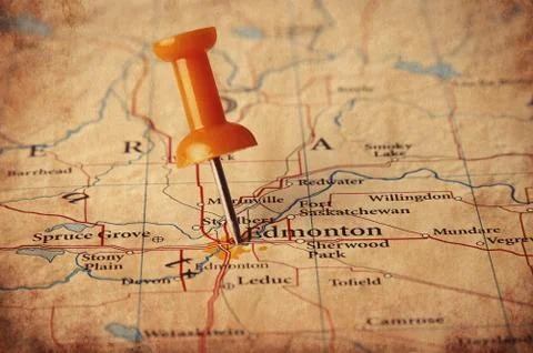 Open map Stock Photos