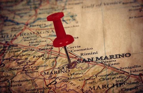 Open map Stock Photos