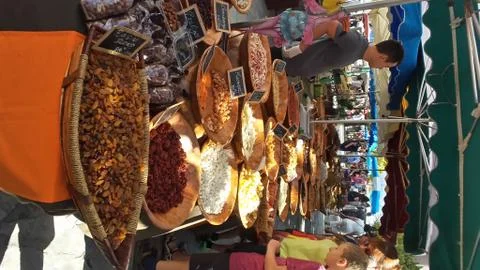 Open market Foto stock