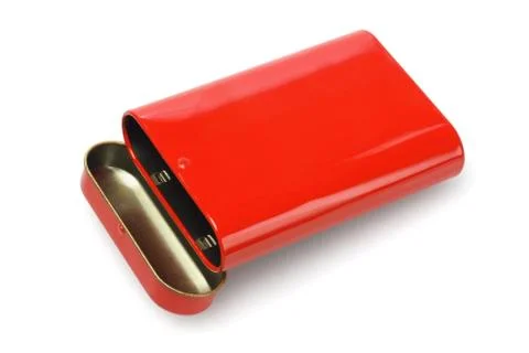 Open metal container Stock Photos