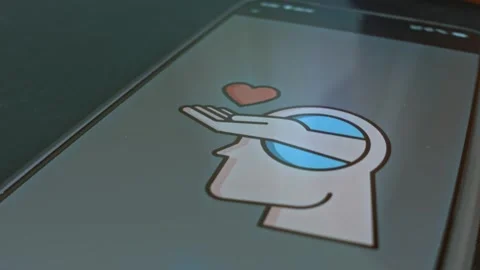 Open mind concept, friendly mindset, hand offering love, presentation Stock Footage 304838600
