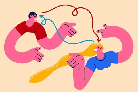 Open mind empathy and intelligence concept Stock Illustration