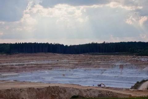 Open mine Stock Photos