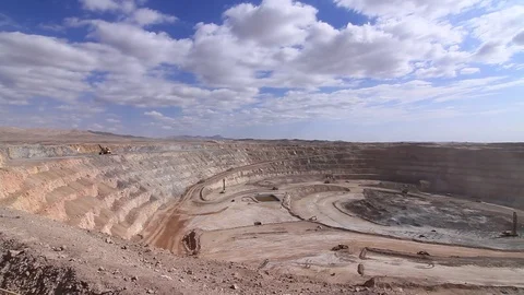 Open mine pit 스톡 동영상 77052204