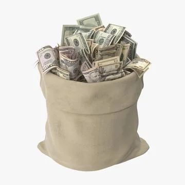 Money Bag 3D Models for Download