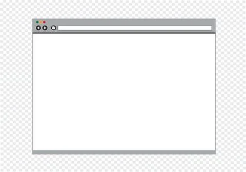 Open new browser window template Stock Illustration