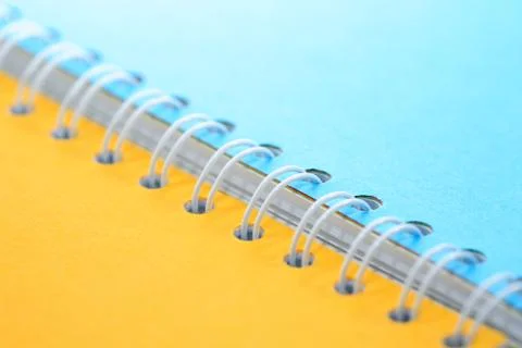 Open Notebook Background Stock Photos