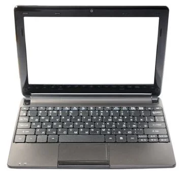 Open notebook isolated on white Stock Photos