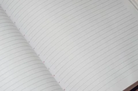 Open notebook notepad in line close-up Stock Photos