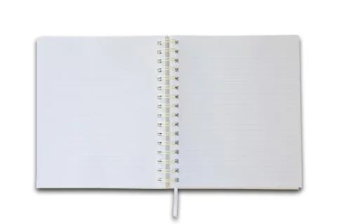 Open notebook Stock Photos
