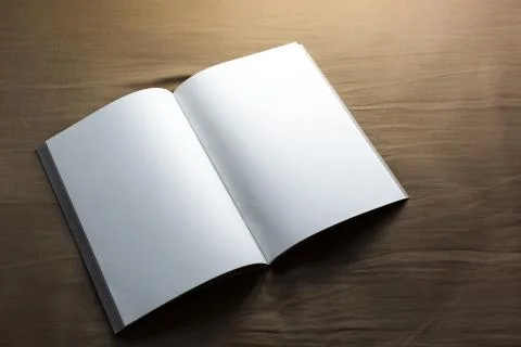 Open notebook Stock Photos