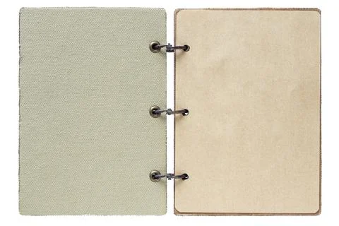 Open notebook Stock Photos