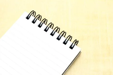 Open notepad Stock Photos