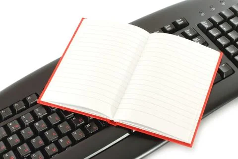 Open notepad Stock Photos
