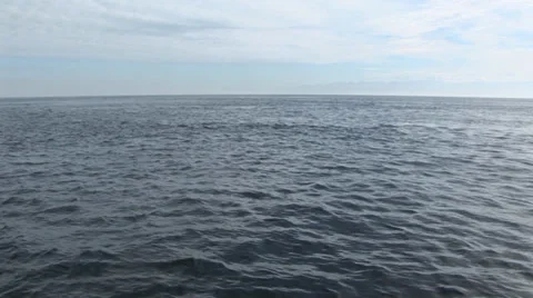 Open Ocean Handheld Stock Footage 33604759