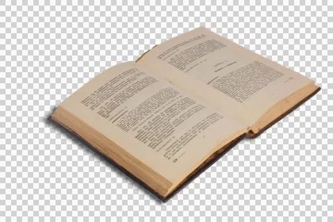 Open old book. Stock Photos