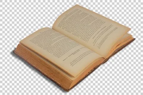 Open old book. Stock Photos