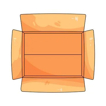 Open package Stock-Illustration