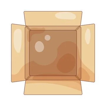 Open package Ilustração Stock