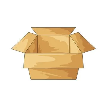 Open Package illustration Stock Illustration
