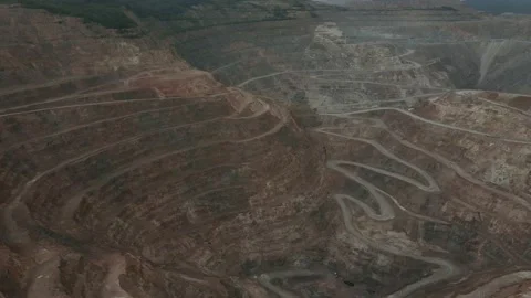 Open pit iron ore quarry. Stock-Footage 149137835