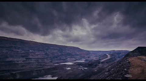 Open pit or disaster Stock-Footage 47407519