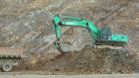 Open Pit Tin Mine in SE Asia 스톡 동영상 64803255