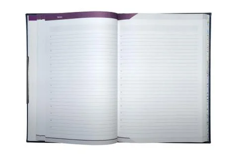 Open planner - Notes Stock Photos