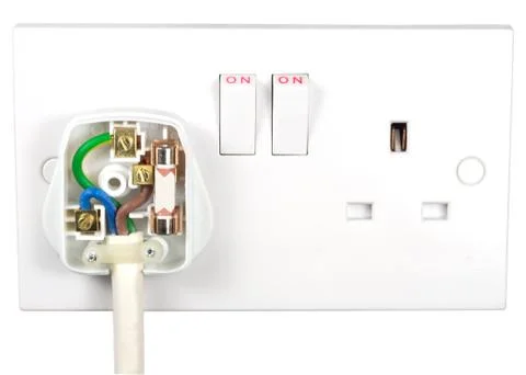 Open plug top Stock Photos