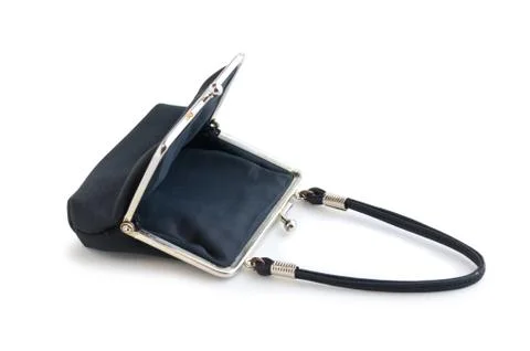 Open purse classically Stock Photos