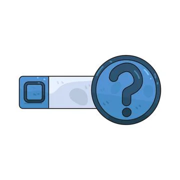 Open Question illustration 스톡 일러스트