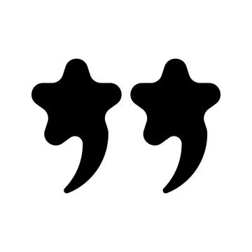 Open, quote, quotes icon. Stock Illustration